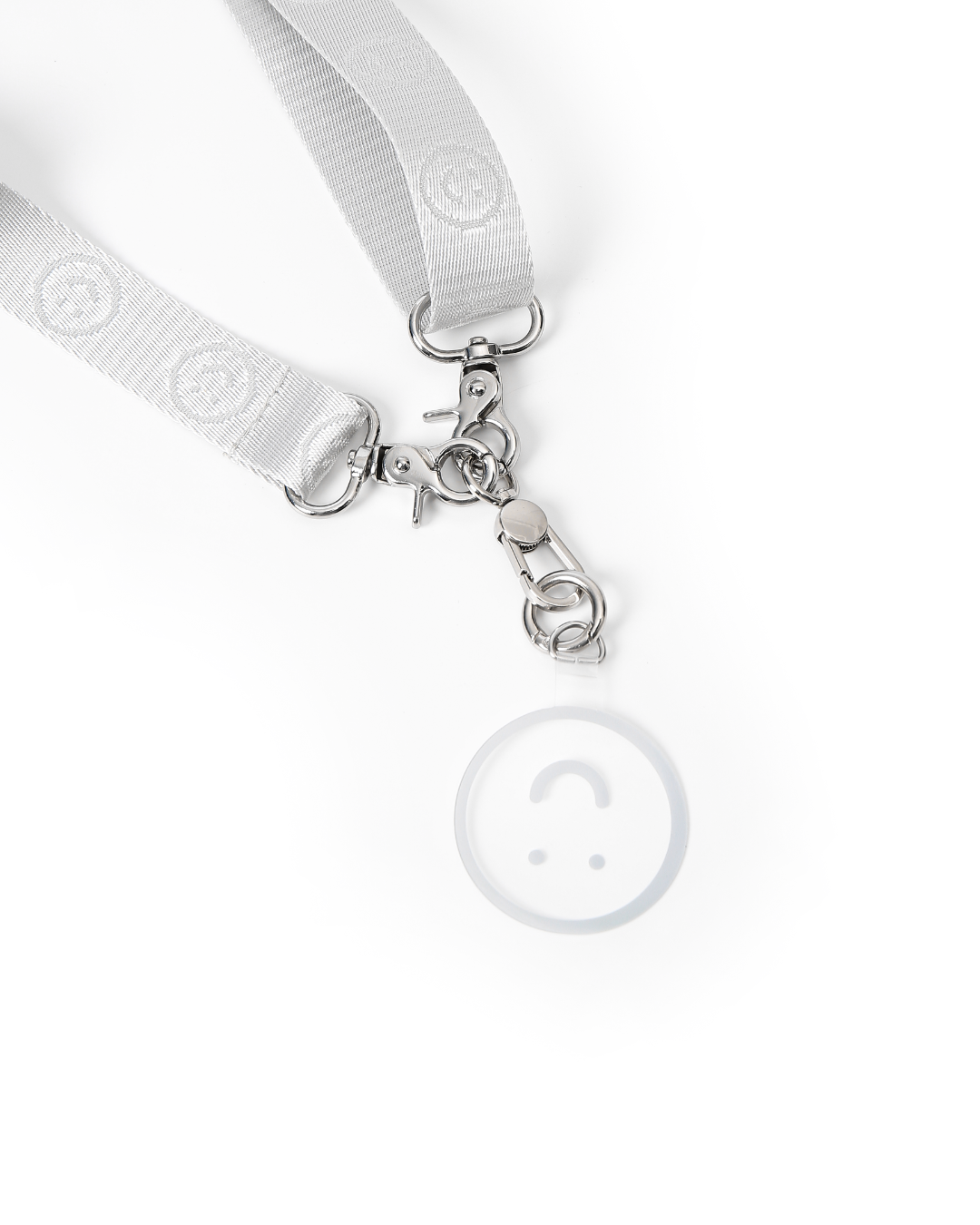 Signature Smile Multi-Way Strap in Silver