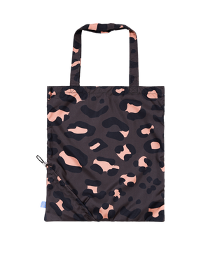 Smile Leopard Cornerstash Tote Bag