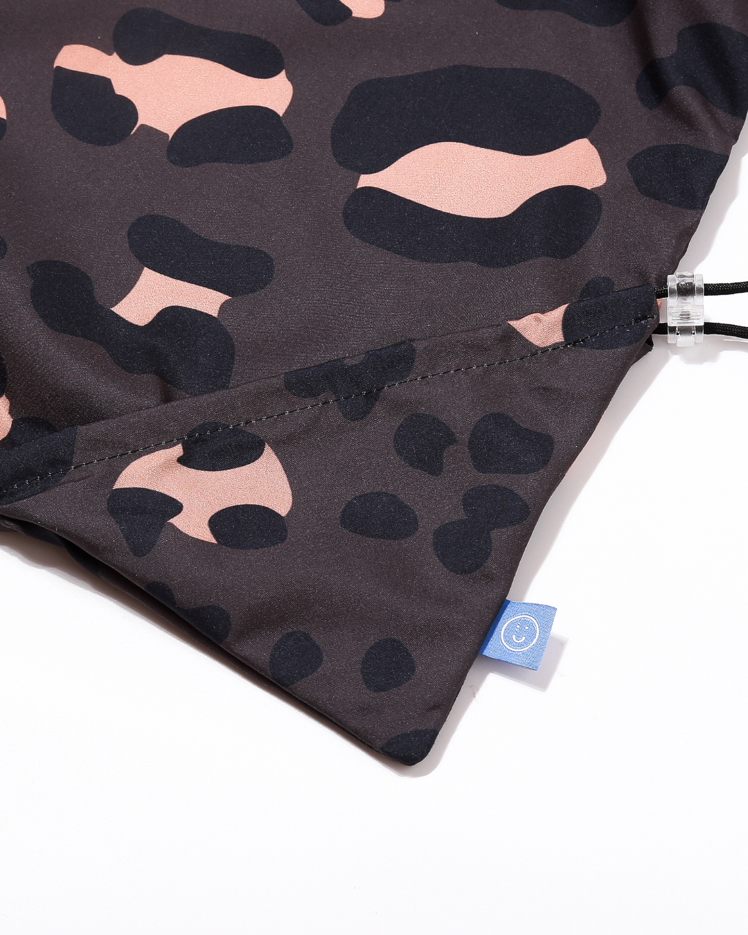 Smile Leopard Cornerstash Tote Bag