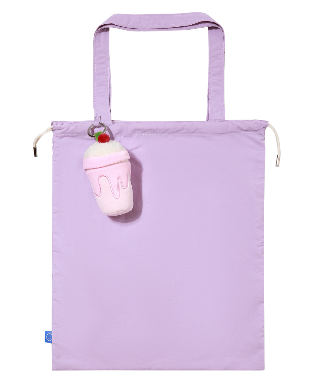 Strawberry Milkshake Drawstring Totebag
