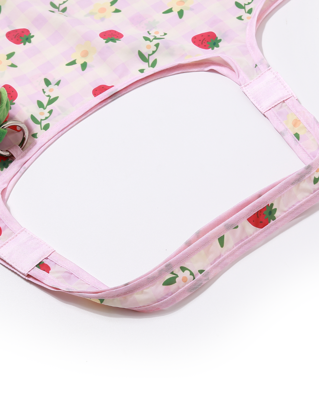 Handsome Strawberry Plushie Reusable XL Bag