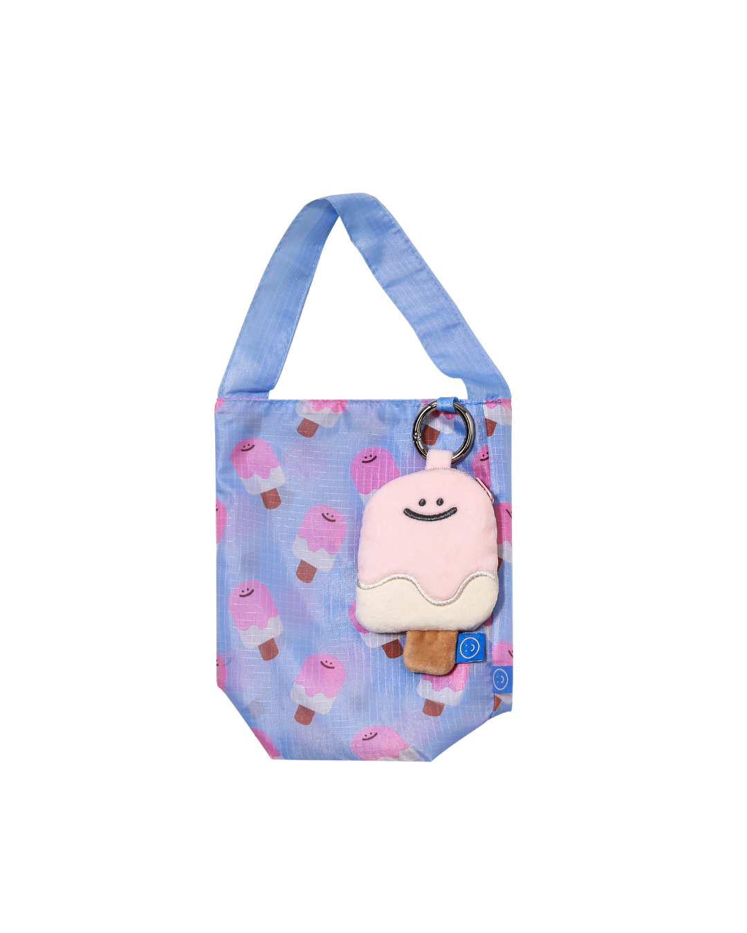 Strawberry Popsicle Plushie Reusable Drink Bag