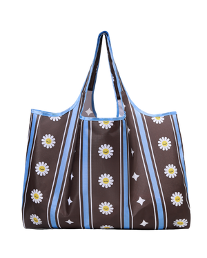 Stripes Mega Reusable Nylon Bag