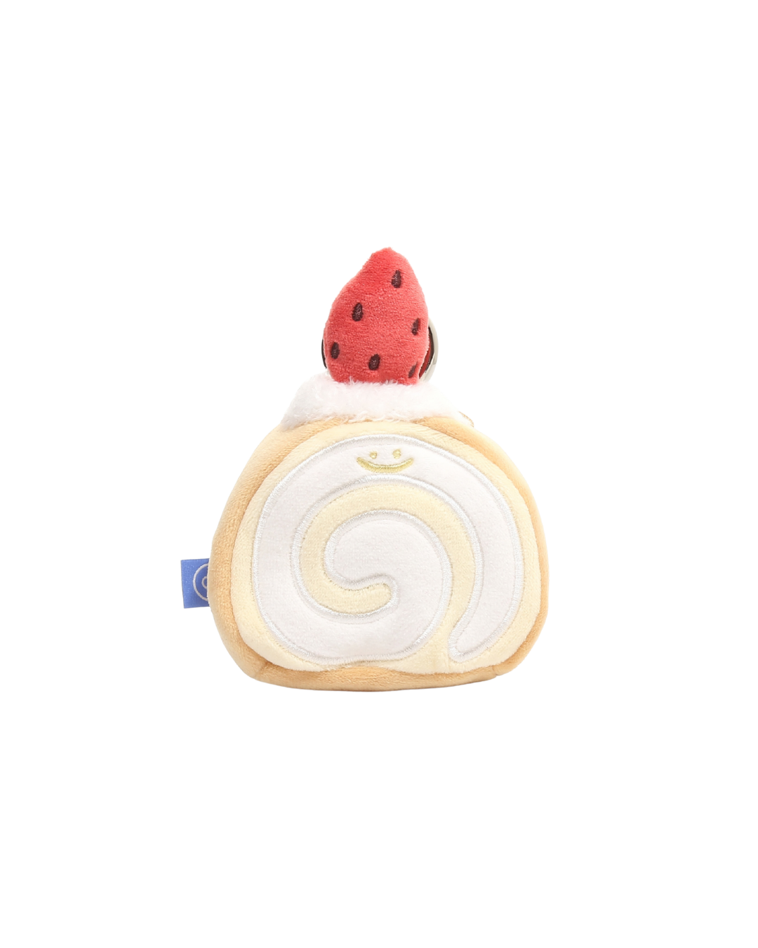 Strawberry Swiss Roll Cake Plushie Reusable XL Bag