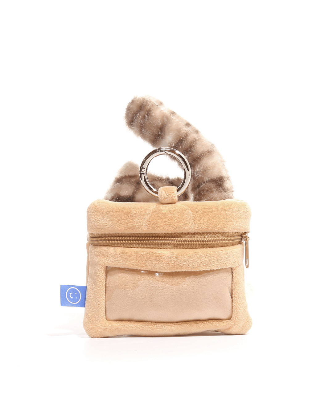Tabby Cat in a Box 2in1 Plushie Reusable Bag (Drink Size)