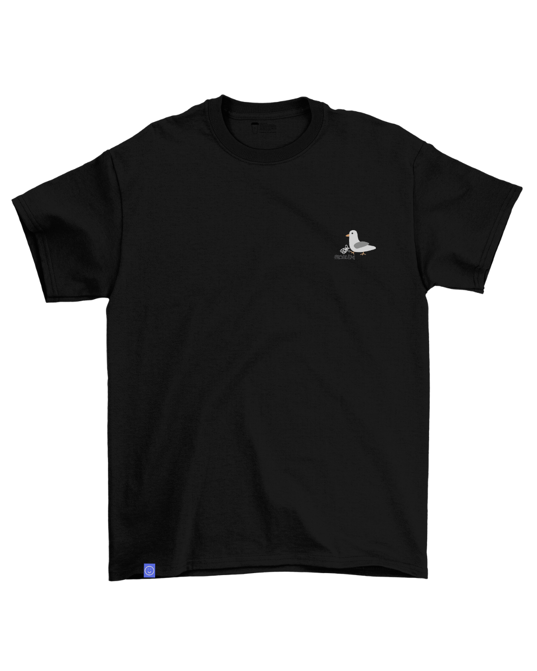 Kick Problem Embroidery Sorona® Cooling Tee in Black