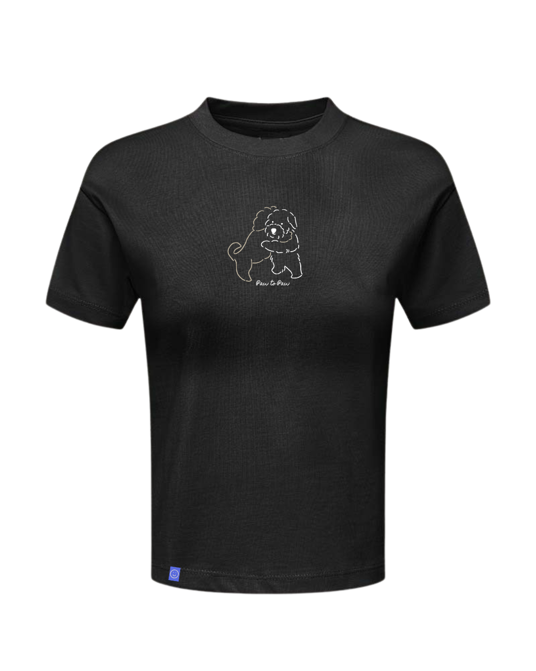 Paw to Paw Embroidery Baby Tee