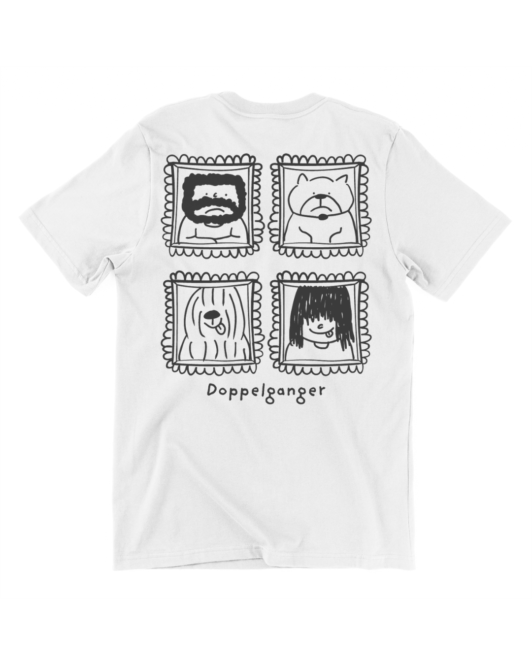 Doppelganger In White