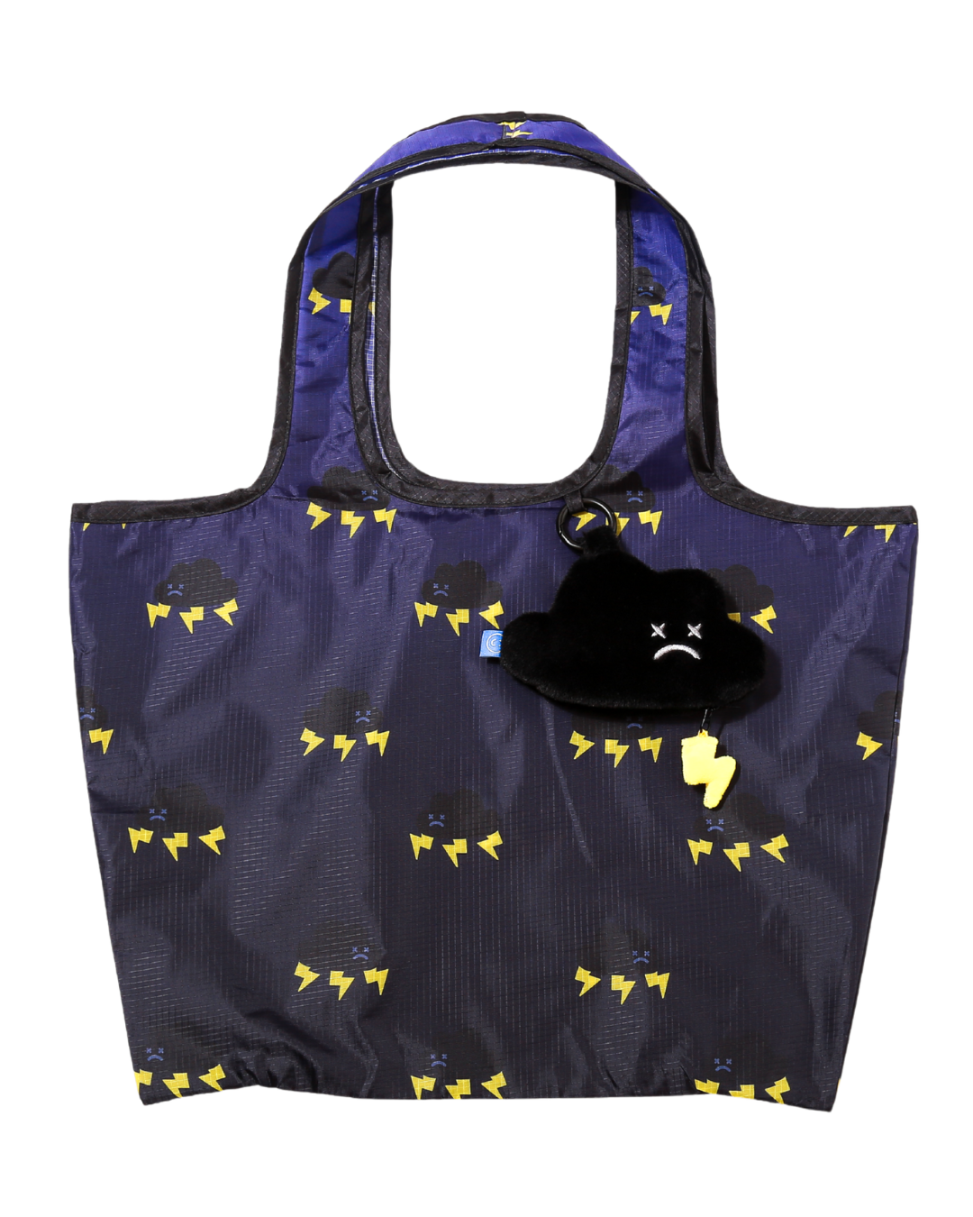 Thunder Cloud Plushie Reusable Nylon Big Bag