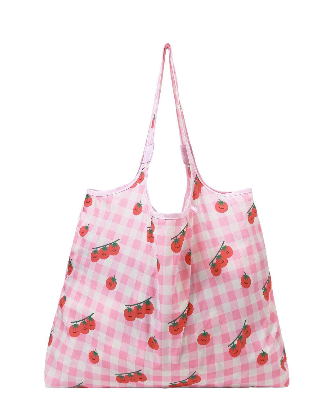 Cute Tomato Plushie Reusable XL Bag