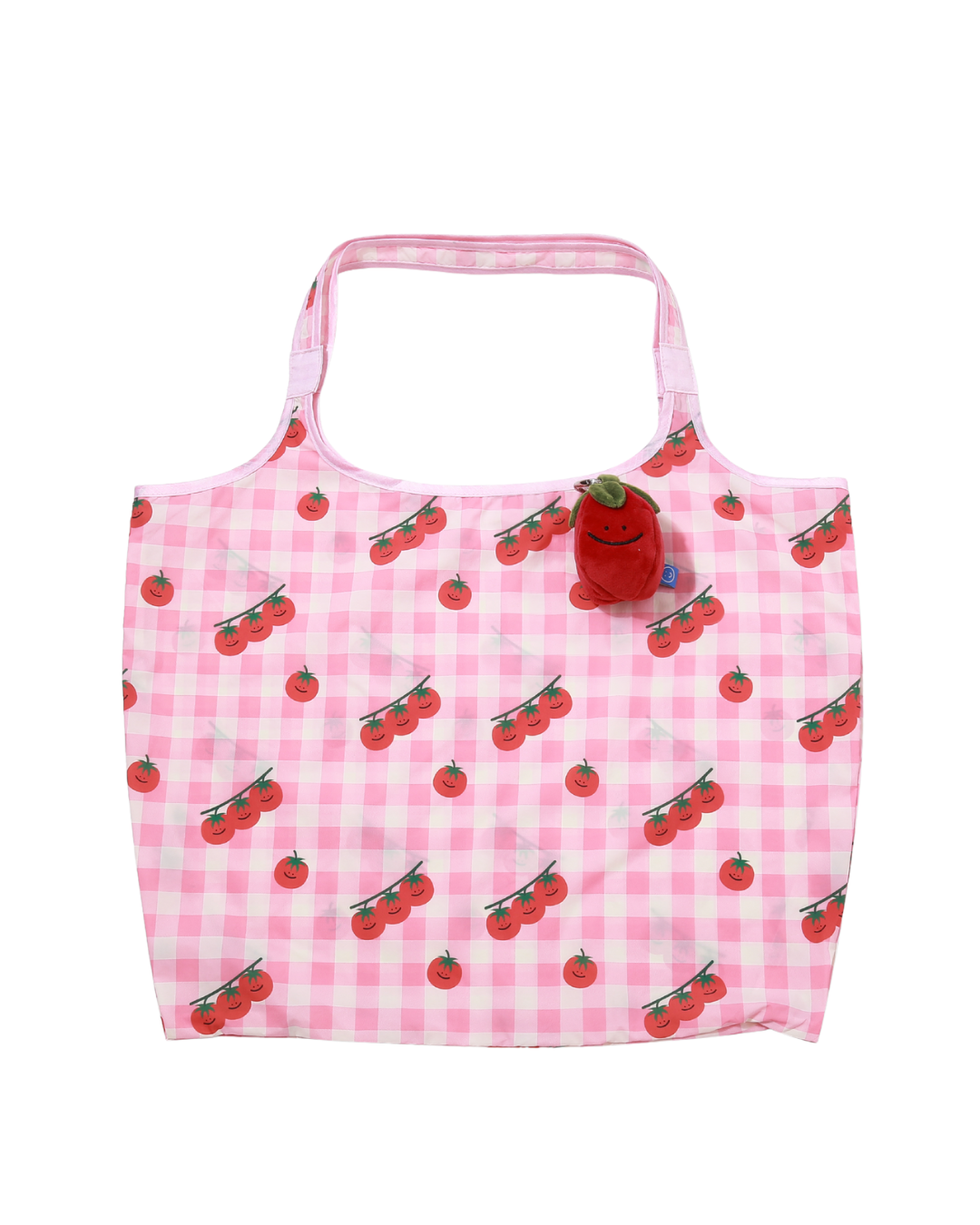 Cute Tomato Plushie Reusable XL Bag