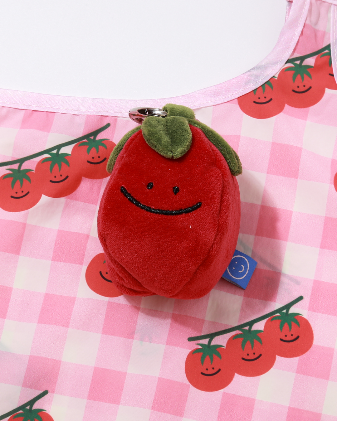 Cute Tomato Plushie Reusable XL Bag