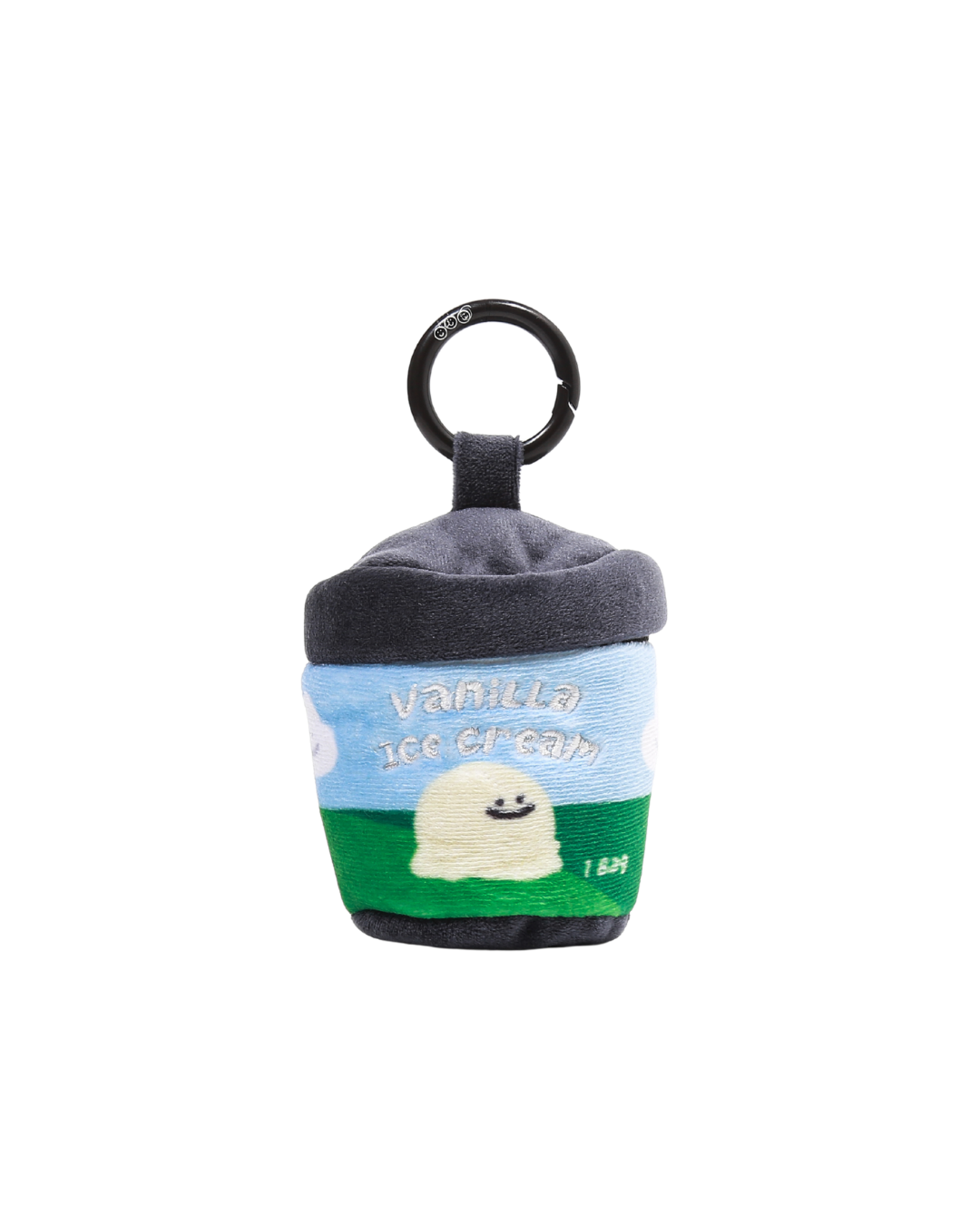 Vanilla Ice Cream Tub Plushie Reusable XL Bag