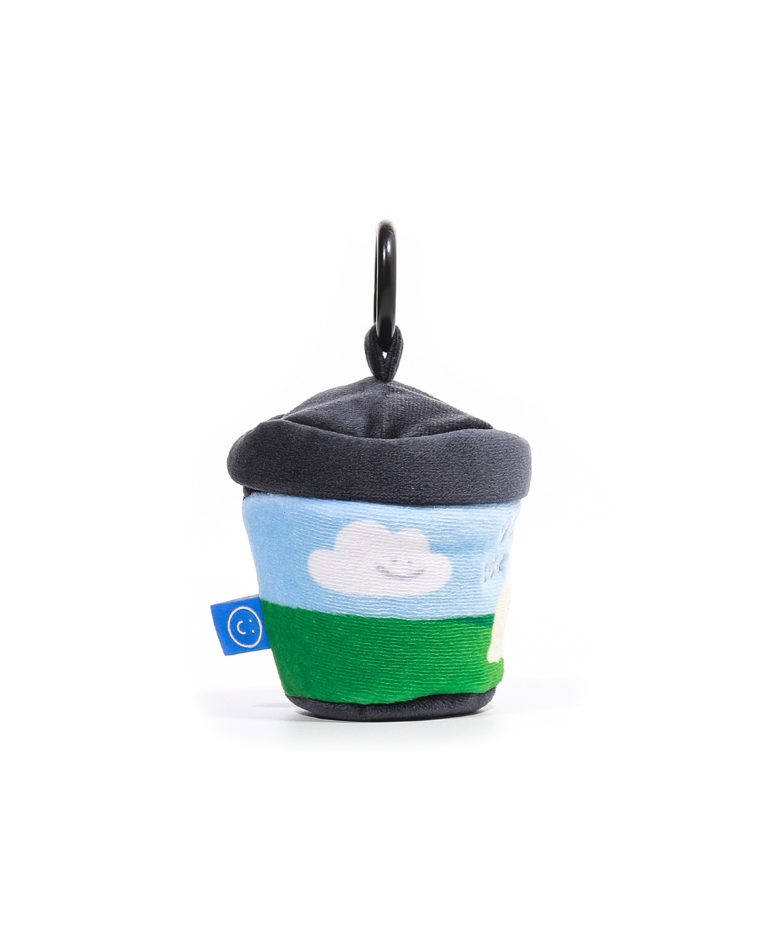 Vanilla Ice Cream Tub Plushie Reusable XL Bag