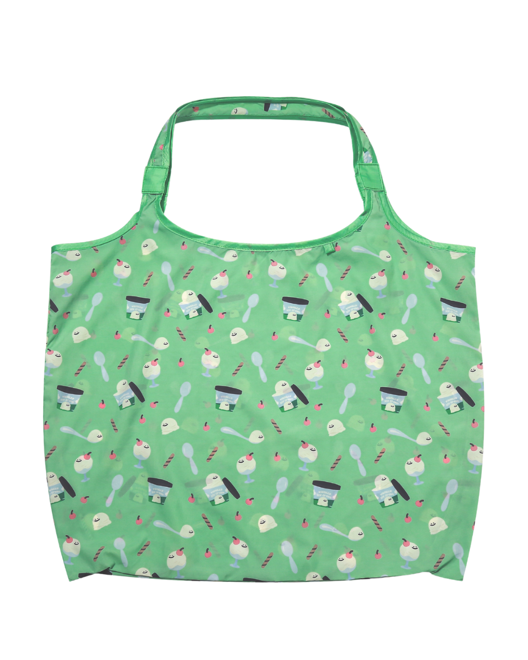 Vanilla Ice Cream Tub Plushie Reusable XL Bag