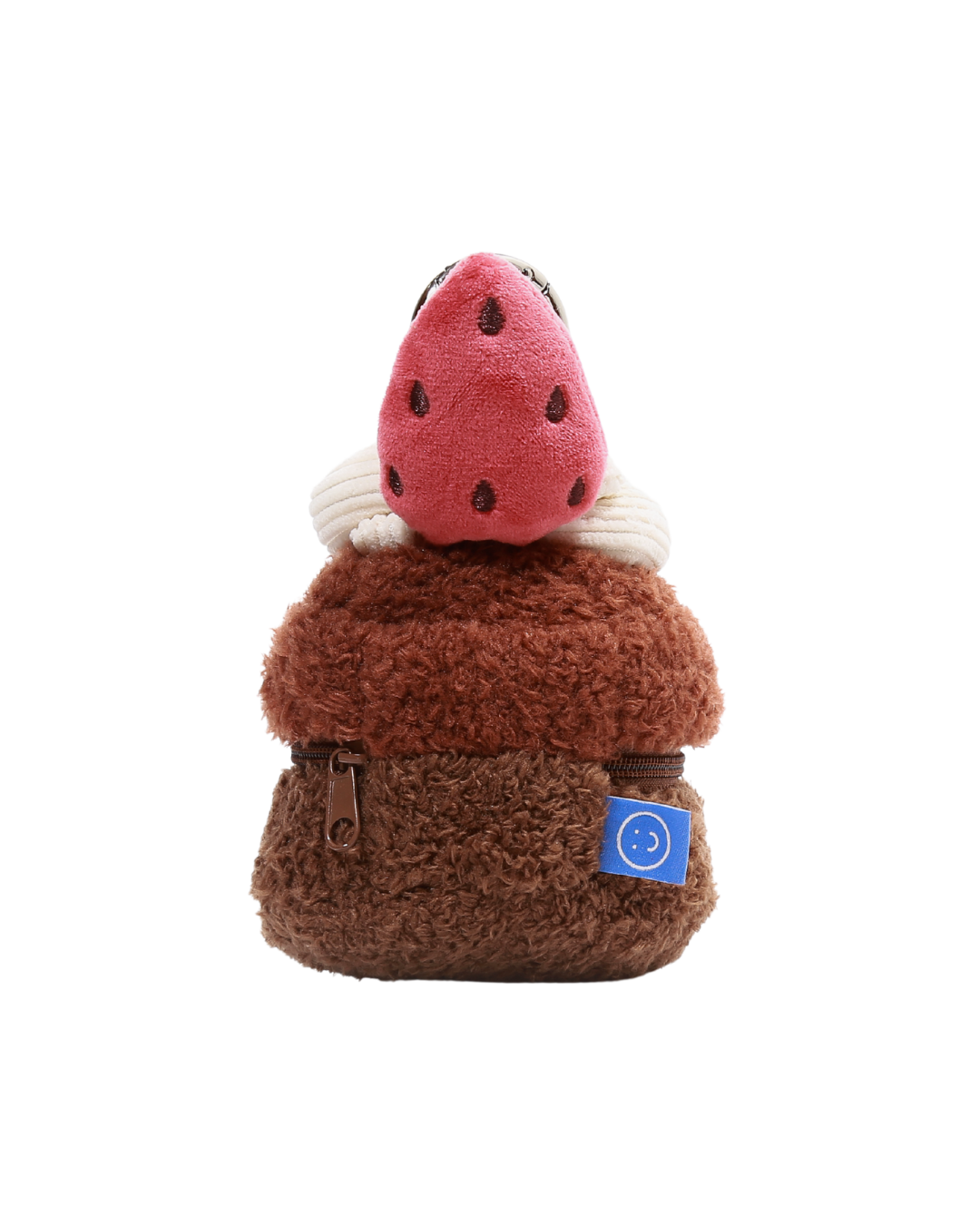 Velvet Strawberry Cake Plushie Totebag