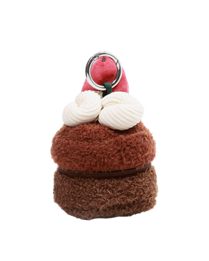 Velvet Strawberry Cake Plushie Totebag