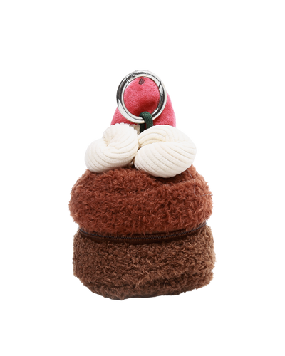 Velvet Strawberry Cake Plushie Totebag
