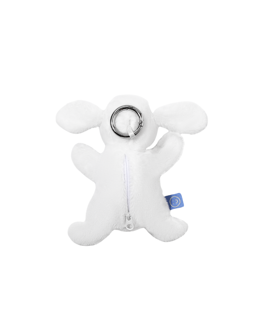 White Bunny Plushie Reusable XL Bag
