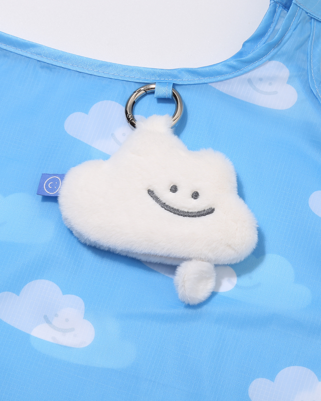 White Cloud Plushie Reusable XL Bag