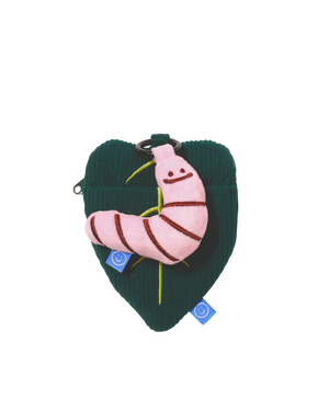 Worm & Leaf 2in1 Plushie Reusable Drink Bag