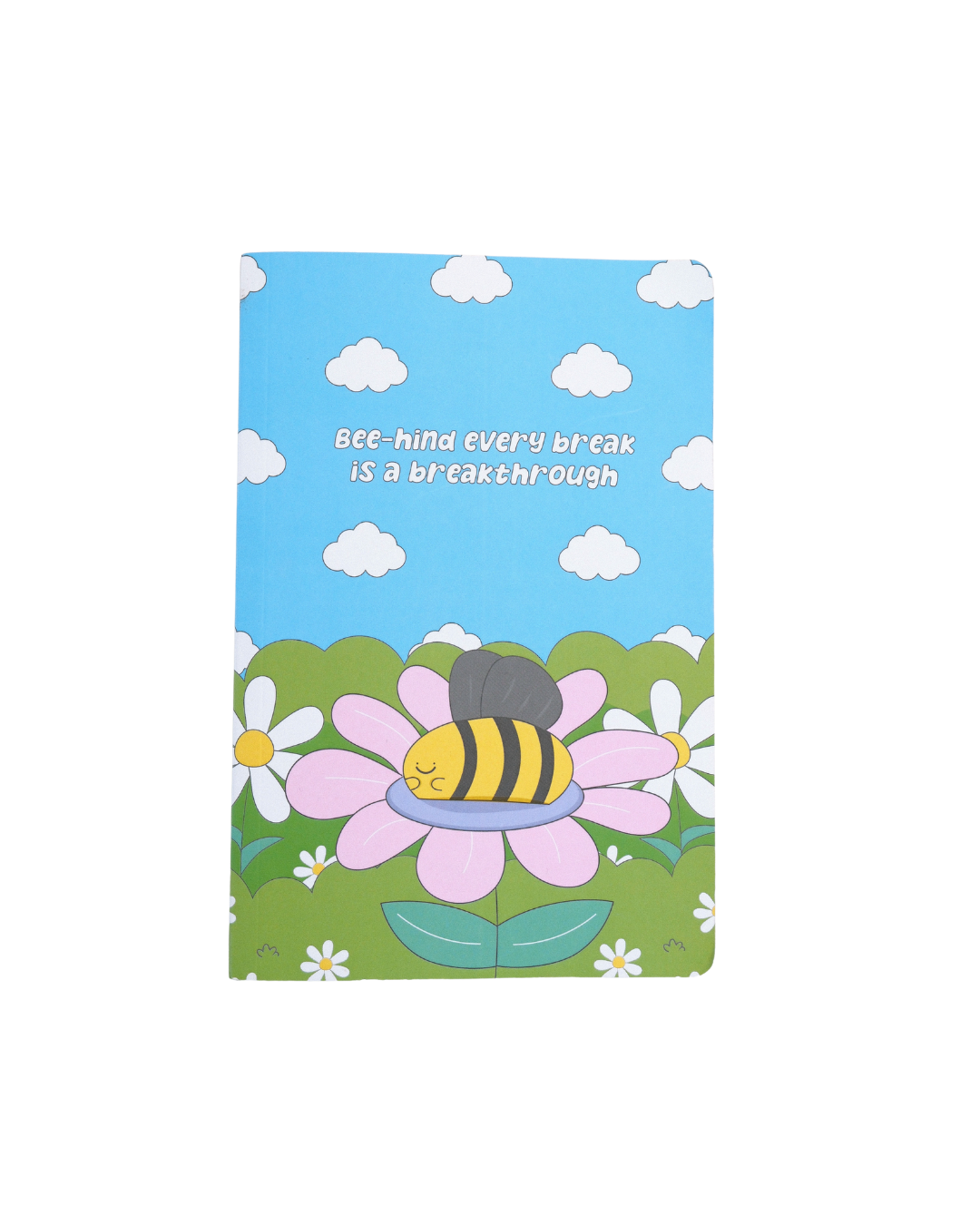 Bee-hind Every Break Is A Breakthrough A5 Notebook