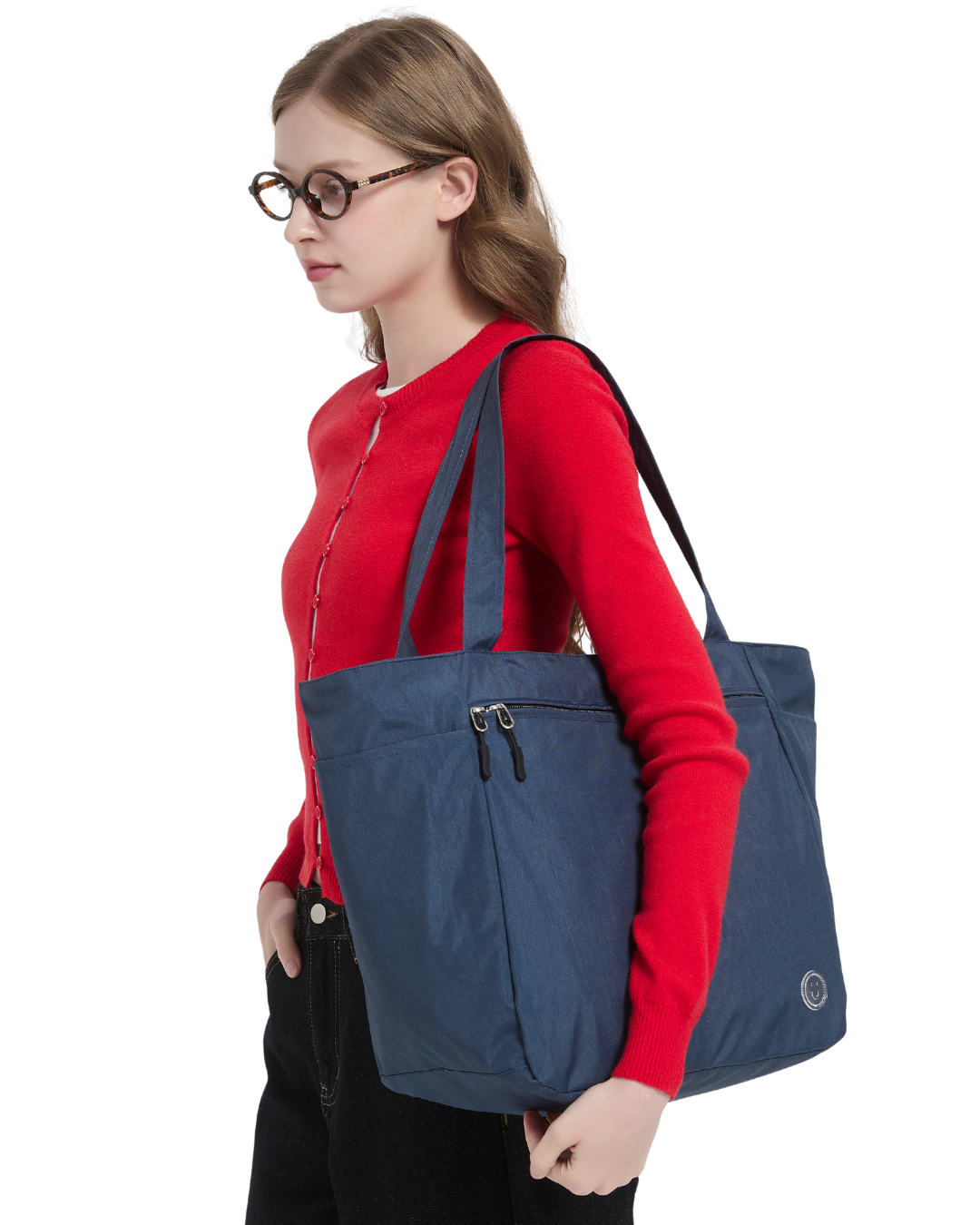 Compact Carry-all in Navy