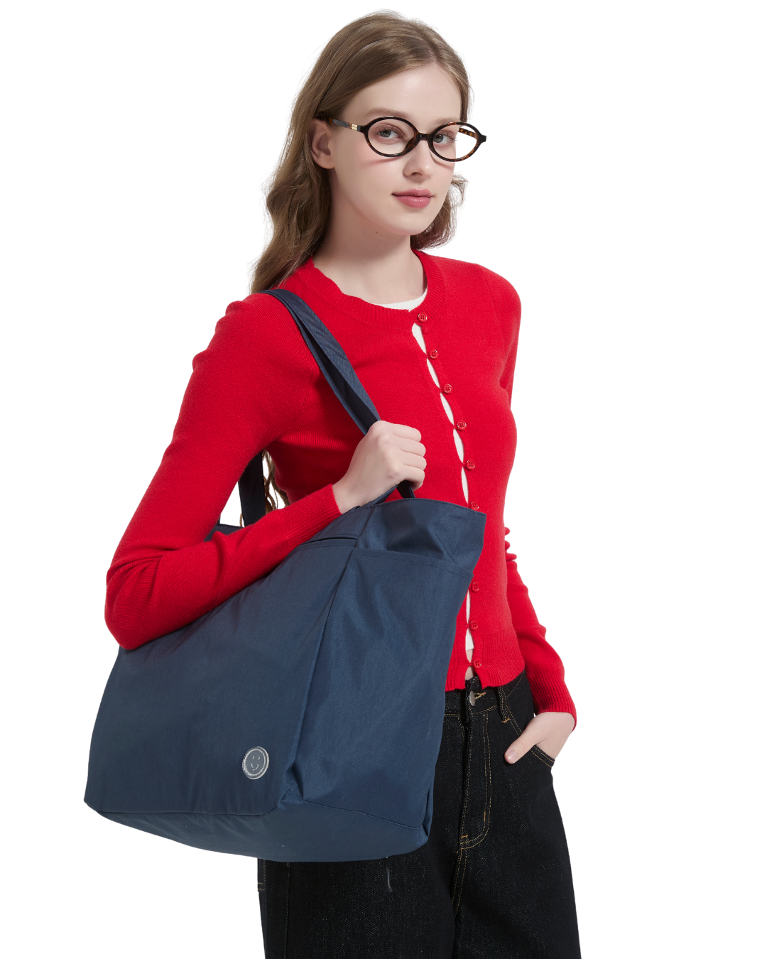 Compact Carry-all in Navy