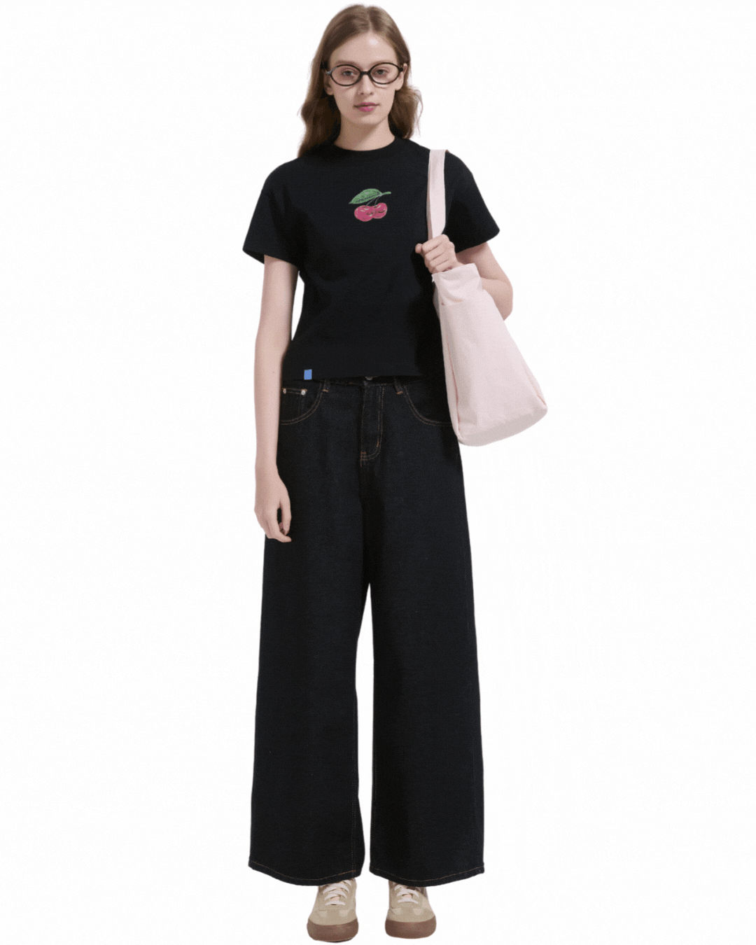 Compact Carry-all in Baby Pink