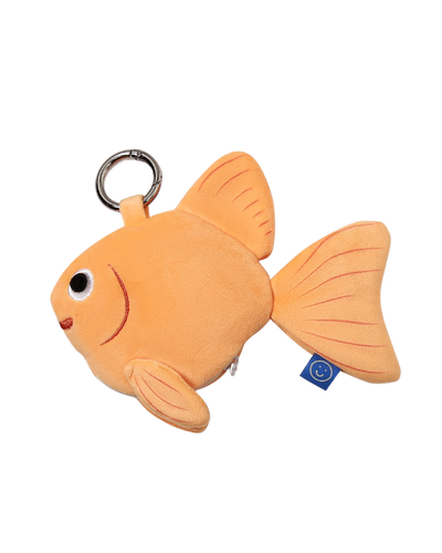 Cute goldfish plushie exterior