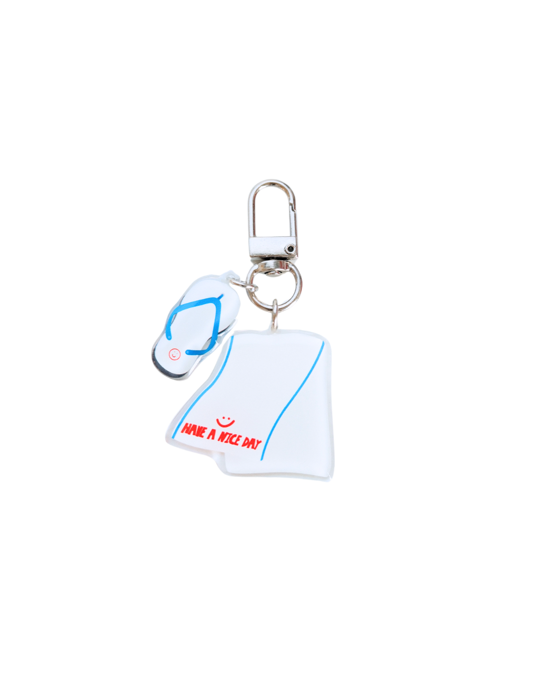 Hard Working Kit Keychain