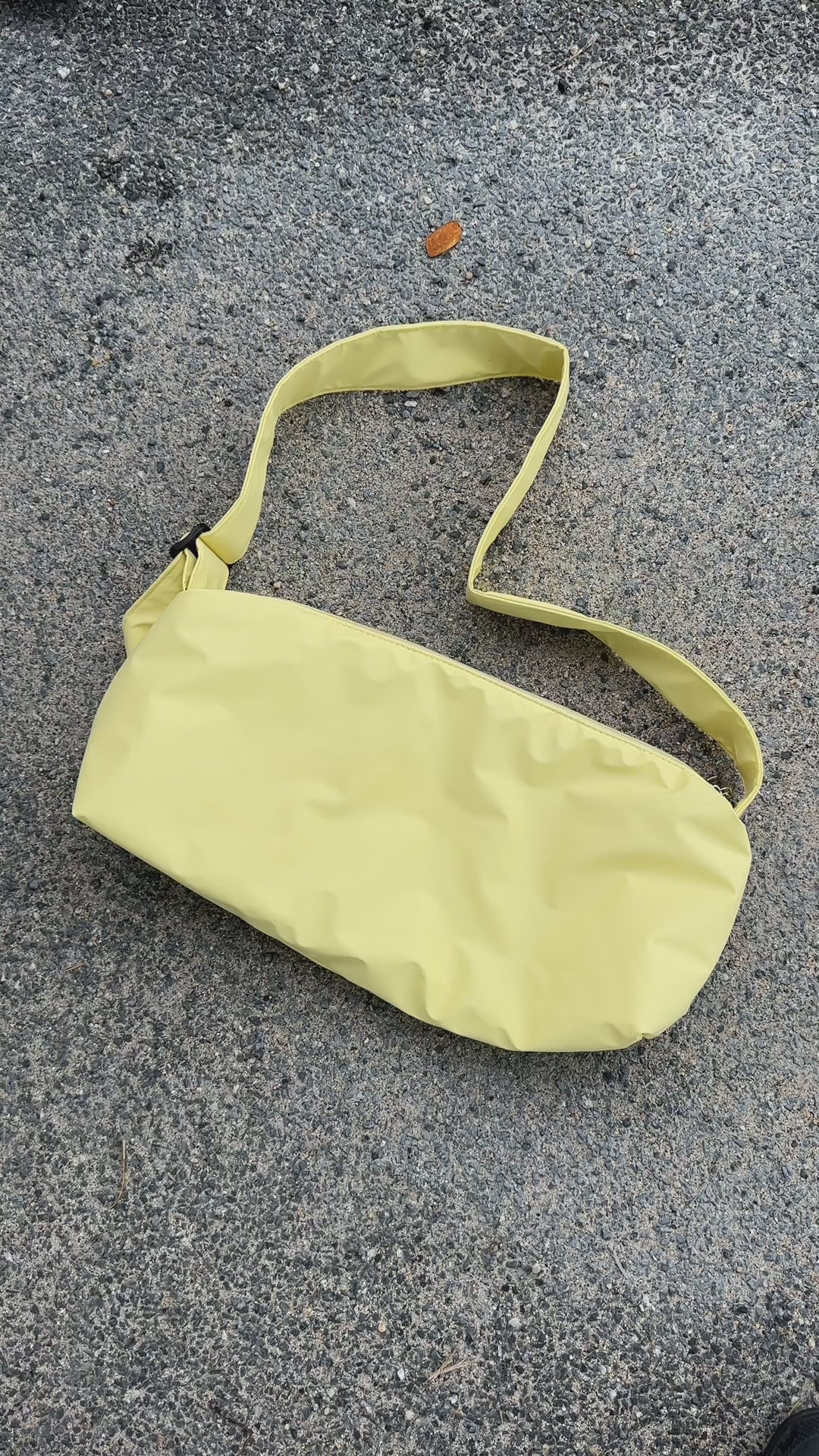 Signature ZZZ Bolster Sling/Shoulder Bag in Matte Butter