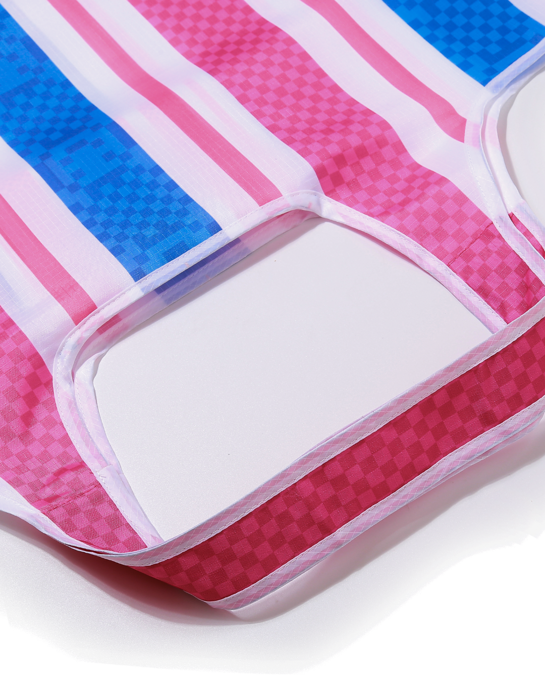 Red Blue White Mega Reusable Nylon Bag