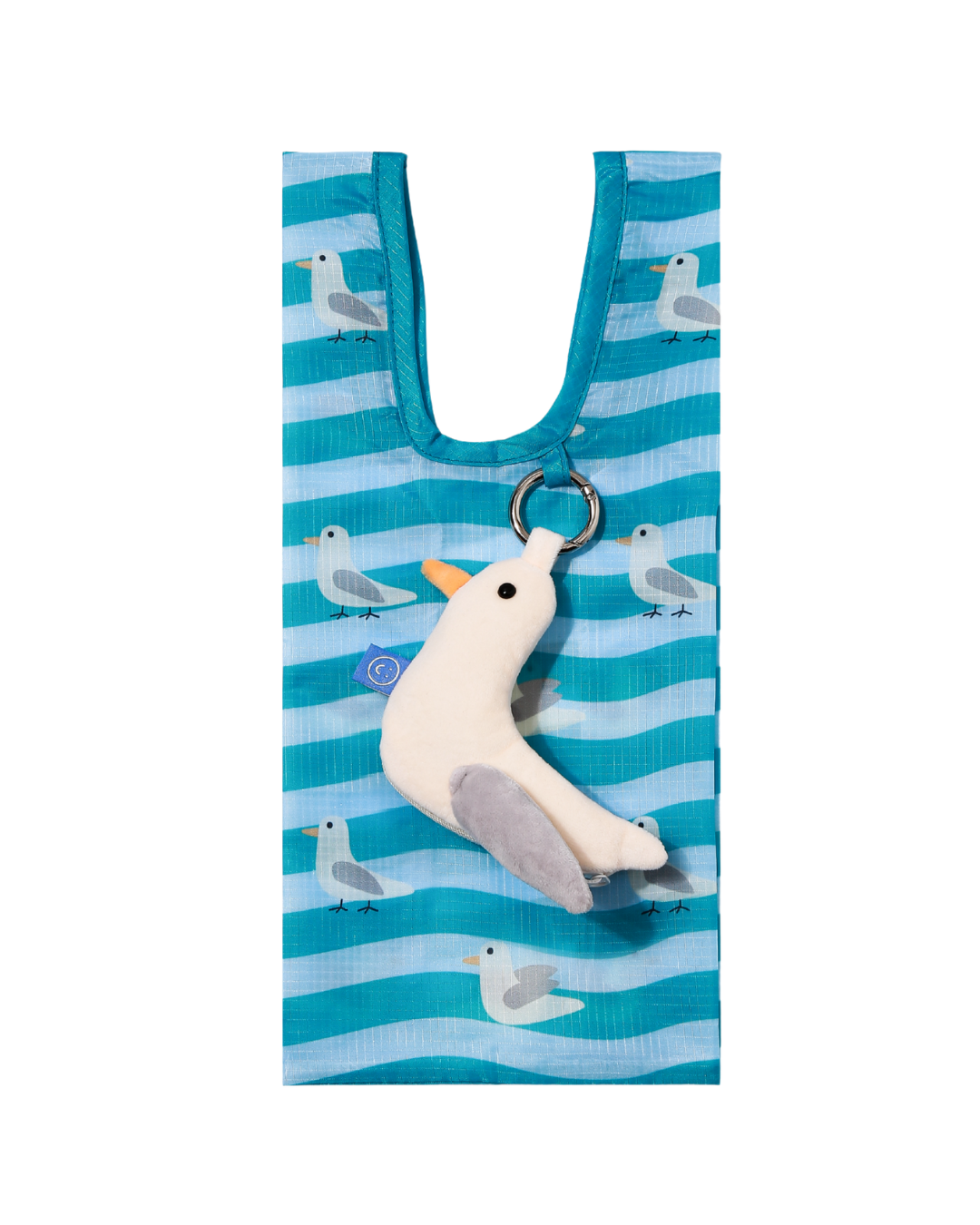 Seagull Plushie Reusable Nylon Small Bag