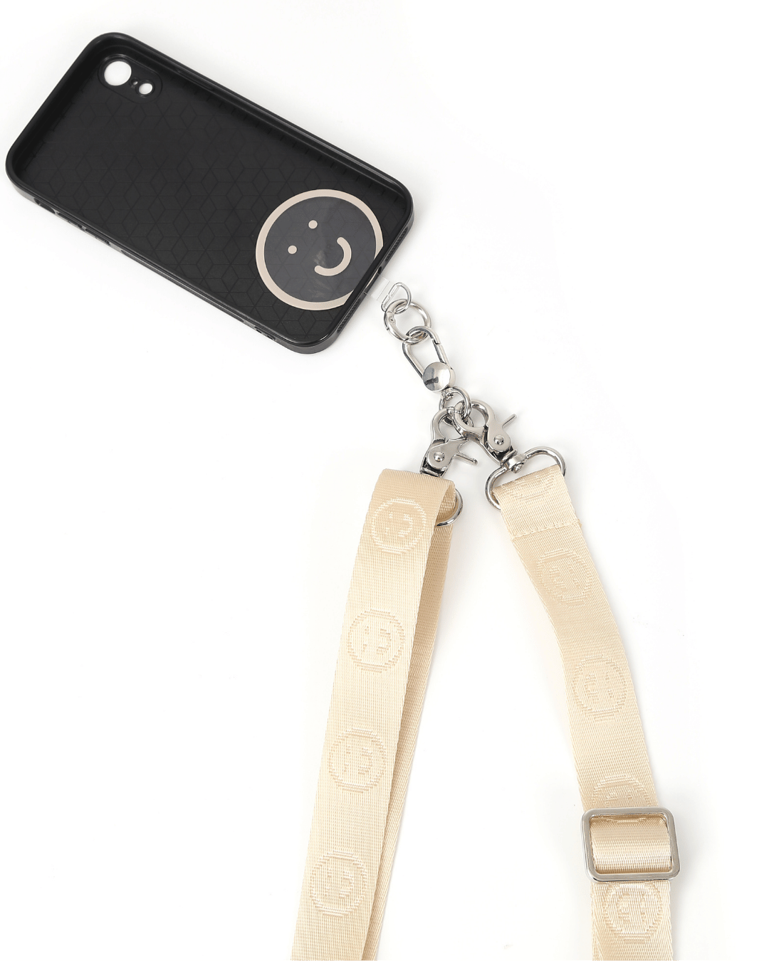 Signature Smile Multi-Way Strap in Greige