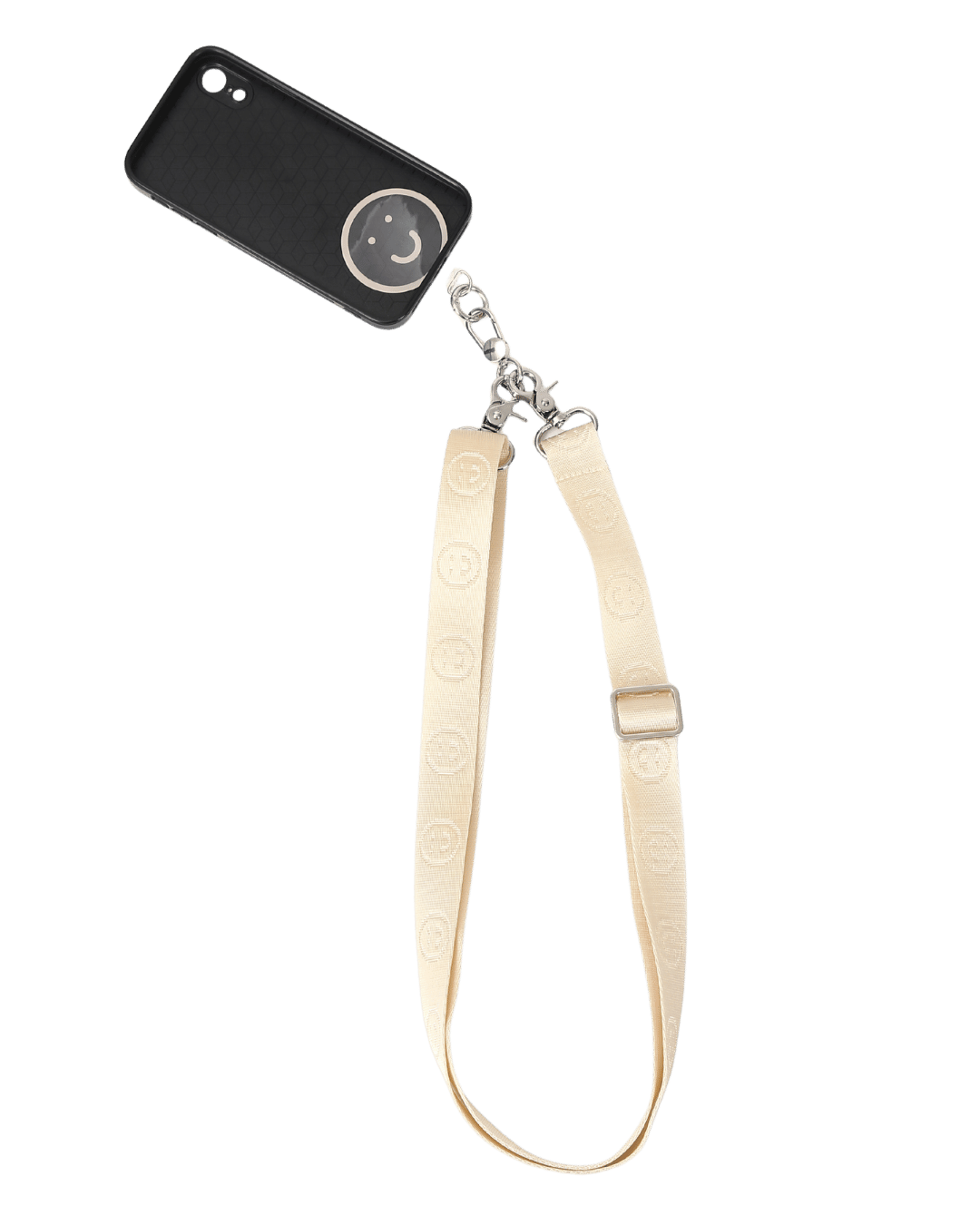 Signature Smile Multi-Way Strap in Greige