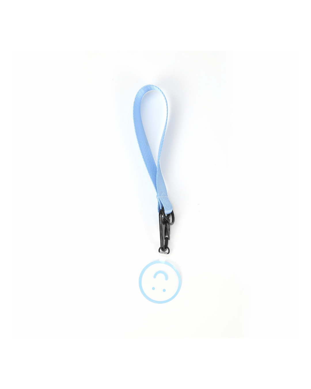 Signature Smile Wrist Strap in Frost Blue