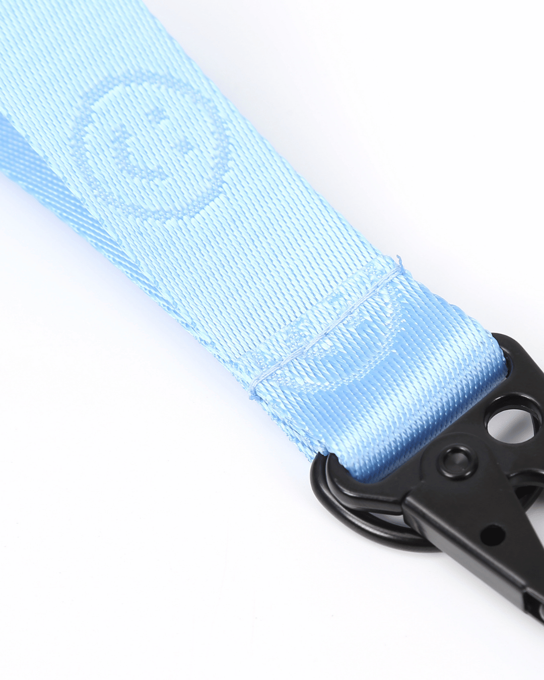 Signature Smile Wrist Strap in Frost Blue