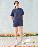 Signature Shorts in Chambray Blue (Women)