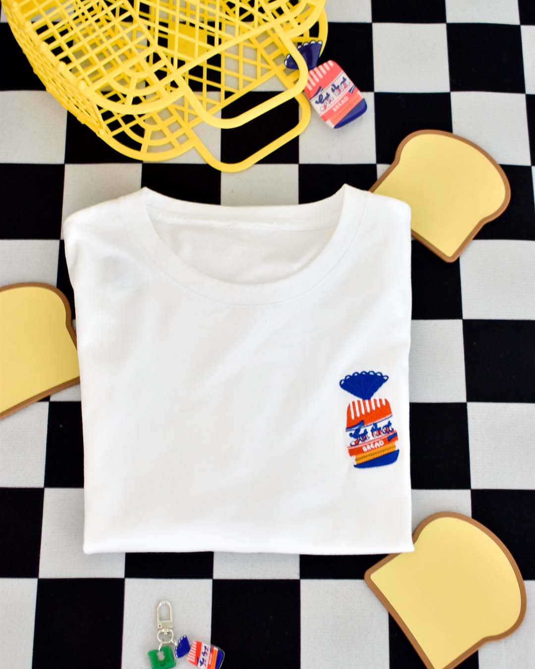 Get That Bread Oversized Tee in White