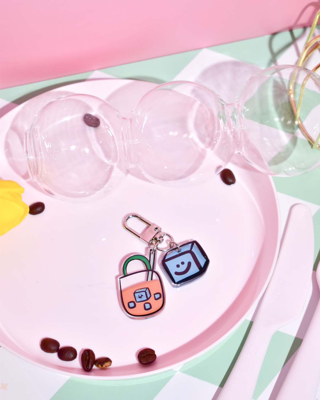 Teh Ping Take Me Away Keyring