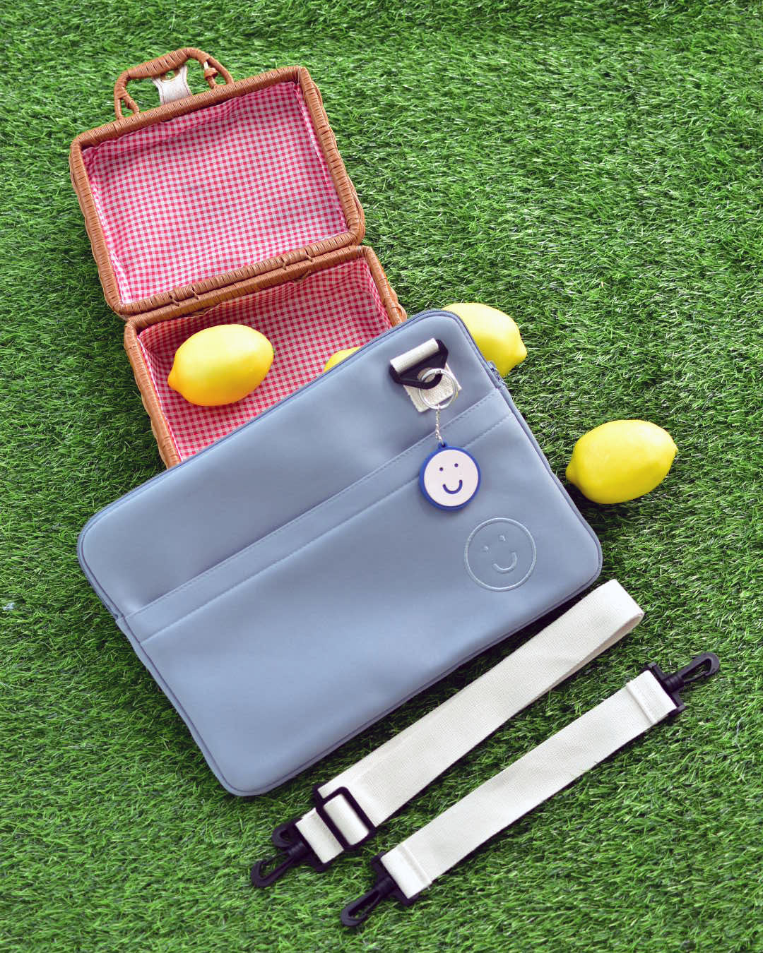 Signature Laptop Bag in Serenata