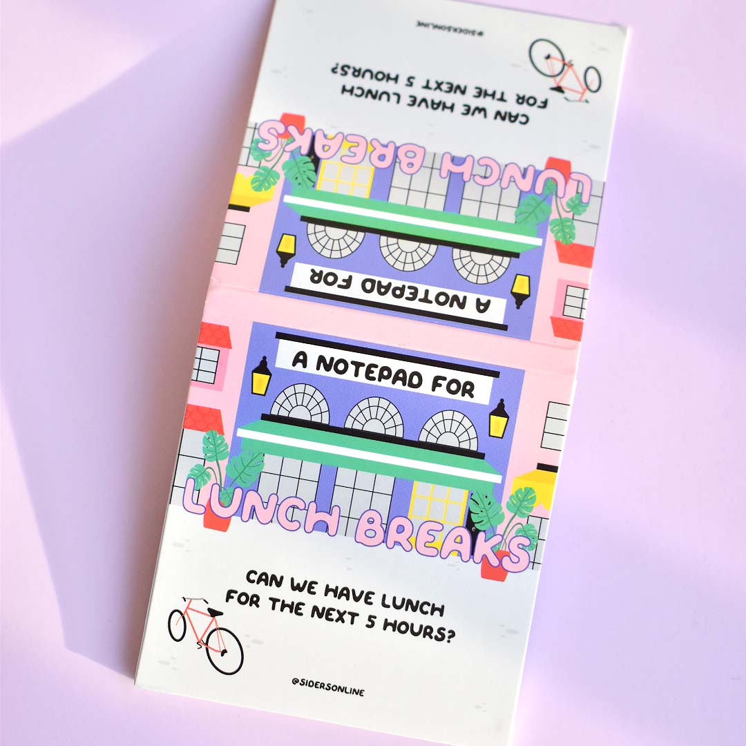 A Notepad For Lunch Break