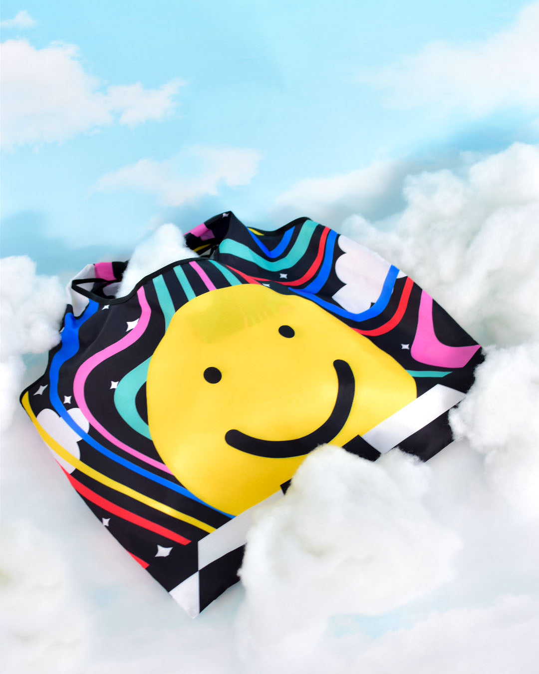 High/Have A Nice Day Reusable Nylon Bag