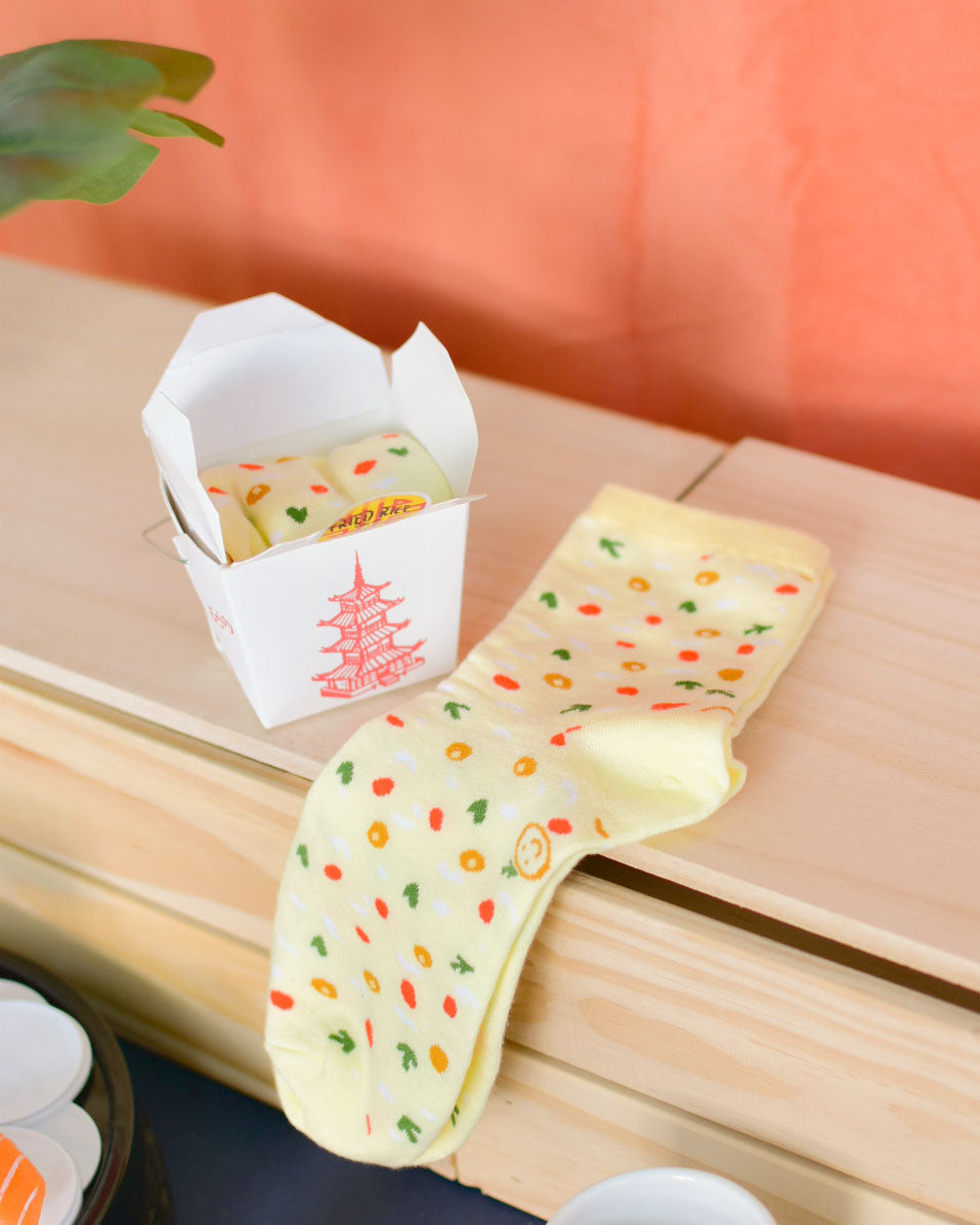 Fried Rice Minicrew Socks