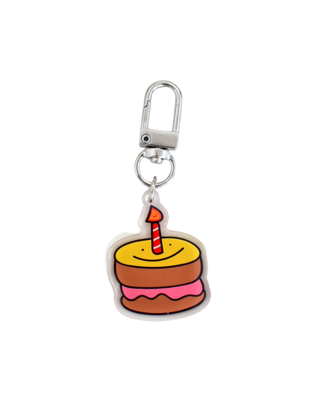 Ultimate Birthday Cake Postcard Keychain