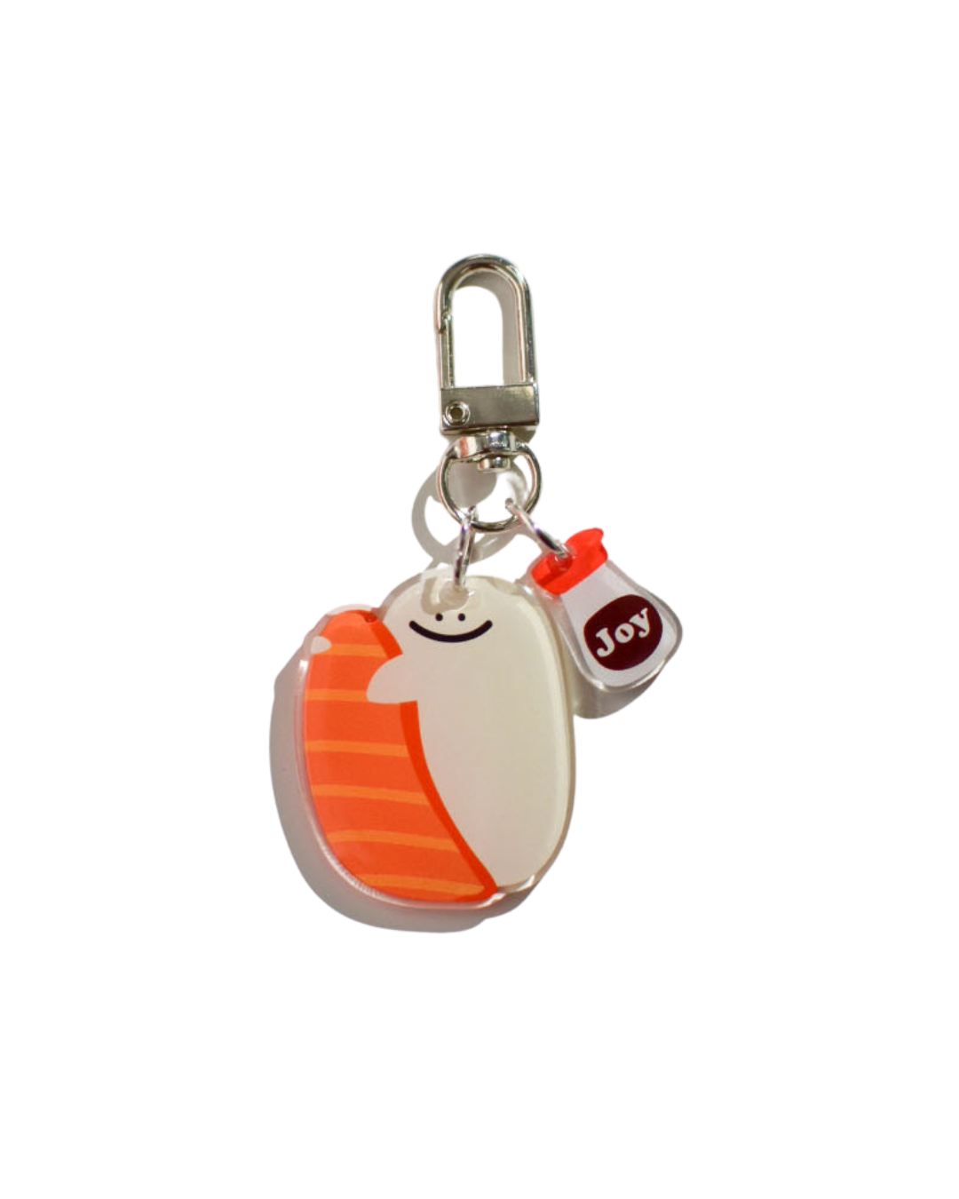 Salmon Joy Keychain