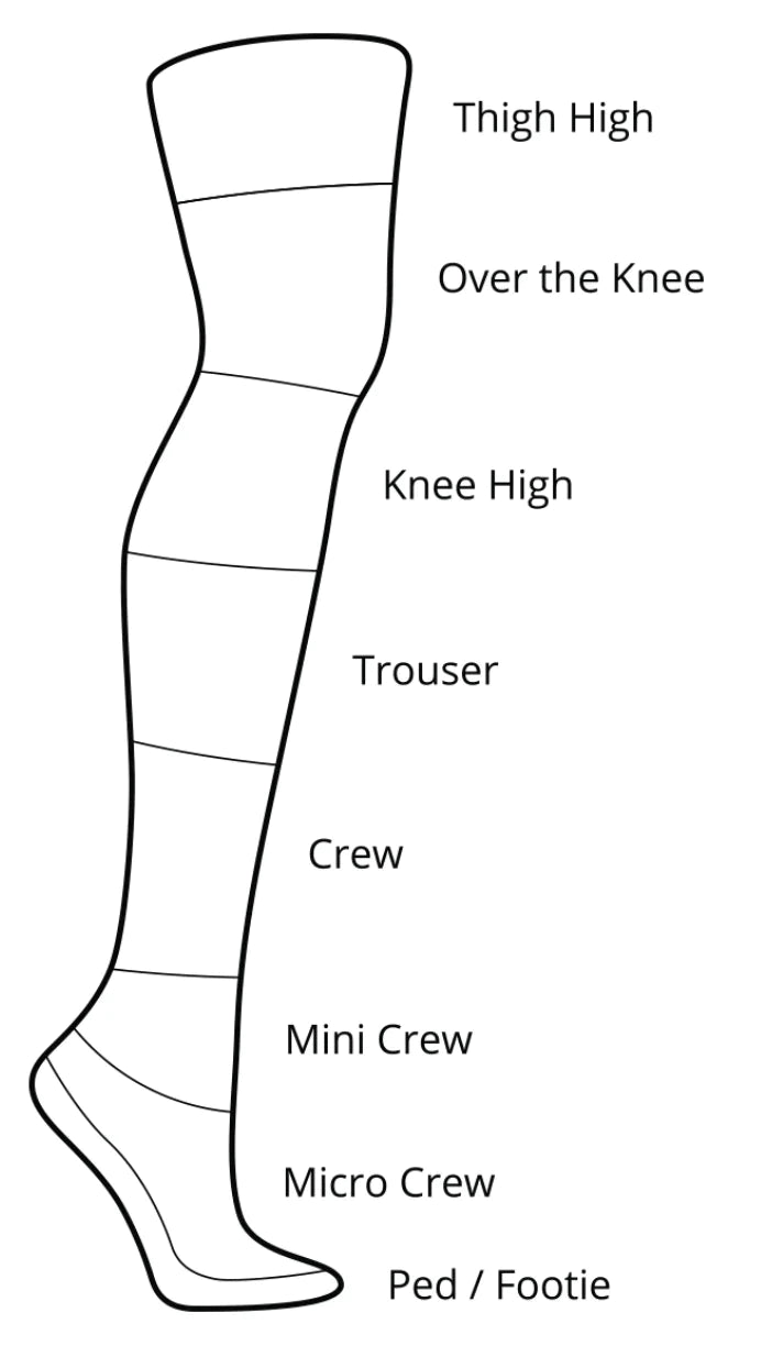 Mushroom Minicrew Socks